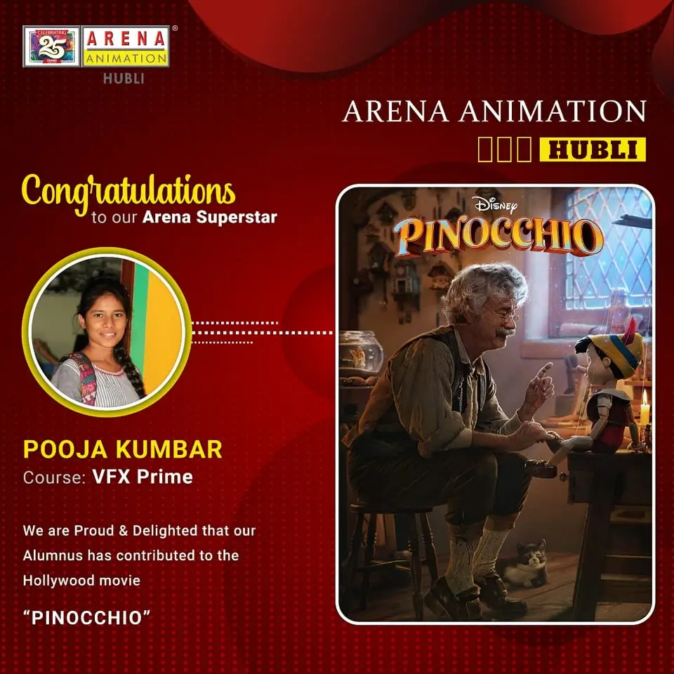 arena animation hubli superstar pooja k